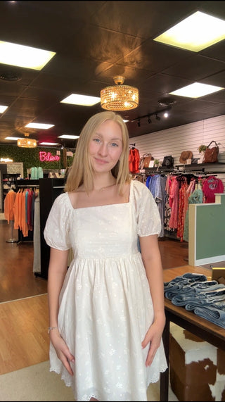 Eyelet Dress