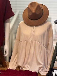 Fall Babydoll Top