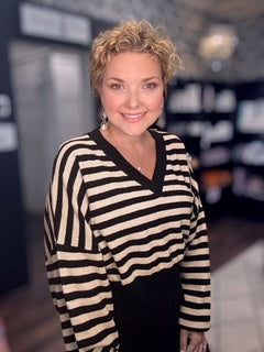 STRIPED-SWEATER