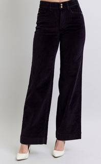 JUDY BLUE HW Corduroy Trouser