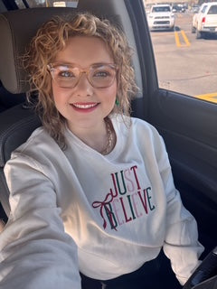 Just Believe Christmas Sweatshirt