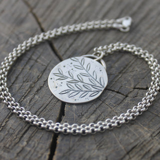 Silver Branch Necklace