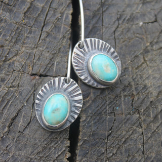 Silver and Turquoise Earrings