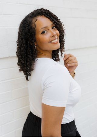 ELIETIAN - Short Sleeve Top - Curvy Fit