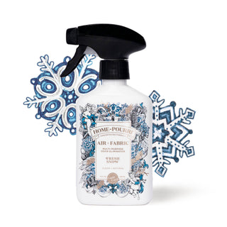 Home~Pourri Fresh Snow Air + Fabric Odor Eliminator, Holiday