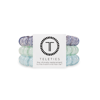 Spiral Hair Coil | Large | Totally Turquoise