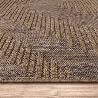 Paco Home - In- & Outdoor Rug Cologne with Bohemian Diamond Pattern