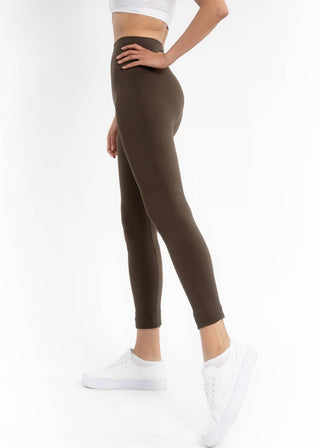ELIETIAN - Ribbed High Waist Leggings