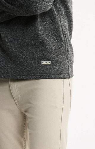 JACHS NY - Stretch Sweater Fleece Quarter Zip Pullover