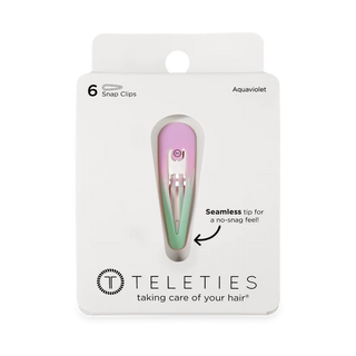 Snap Clip |Aquaviolet | 6 Count