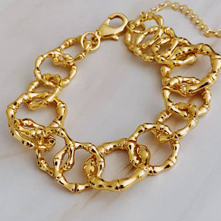 Artfully Linked Chain Bracelet - Just Believe Boutique