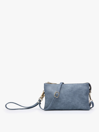 Jen & Co. - Riley Monogrammable 3 Compartment Crossbody/Wristlet | M013
