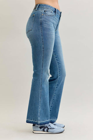 Slim Bootcut Tummy Control Release Hem Judy Blue