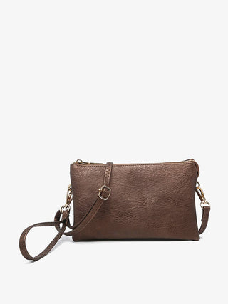 Jen & Co. - Riley Monogrammable 3 Compartment Crossbody/Wristlet | M013