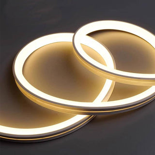 VIVZONE Double-Sided LED Wall Clock - Efficient Elegance