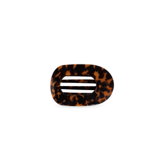 TELETIES - Tortoise | Tiny | Flat Round Clip