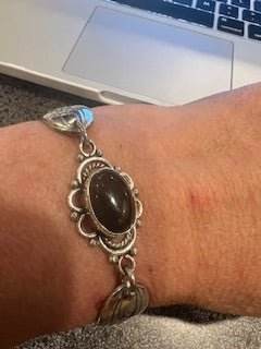 Bracelet with Dark Blue Stone - Just Believe Boutique