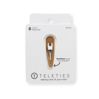 Snap Clip |Bronze | 6 Count