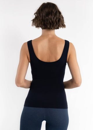 Built - In - Bra Tank: Cherry Cola - Just Believe Boutique