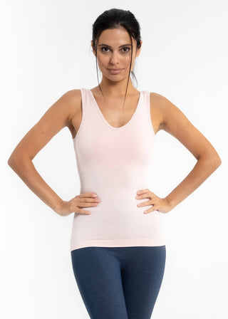 Built - In - Bra Tank: Cherry Cola - Just Believe Boutique