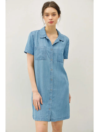 Chambray Dress