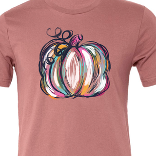 Watercolor Pumpkin Tee