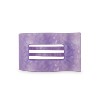 Flat Rectangle Hair Clip, Medium – Lavender Mist TELETIES