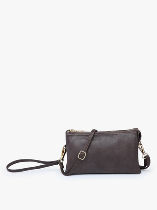 Jen & Co. - Riley Monogrammable 3 Compartment Crossbody/Wristlet | M013