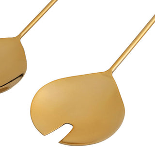Godinger - Gold Flat Salad Servers
