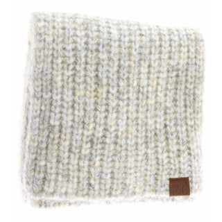 C.C Scarf - Soft Ribbed Oblong