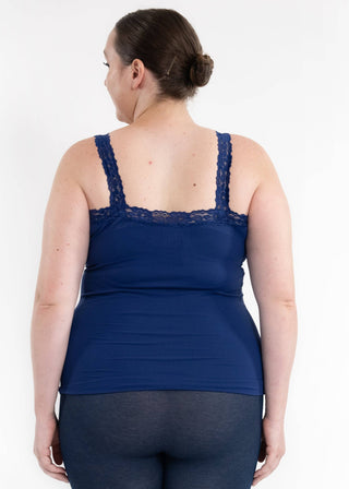 Lace Cami - Curvy Fit: Mauve