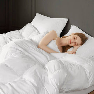 Olliix - Puffed Overfilled Down Alternative Comforter, Duvet Insert