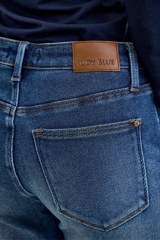 Judy Blue Jeans - MR BILLIE Boyfriend  DK Cozy Indigo