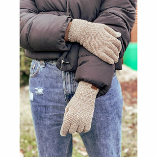 C.C. Beanie - Chenille Gloves - Just Believe Boutique