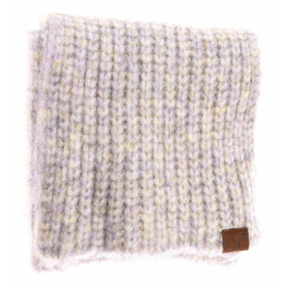 C.C Scarf - Soft Ribbed Oblong - Just Believe Boutique