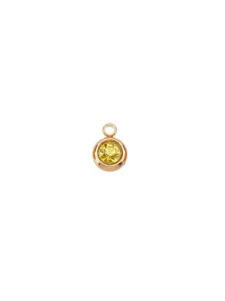 The Charm Bar Company - Gold Rhinestone Charms - Assorted