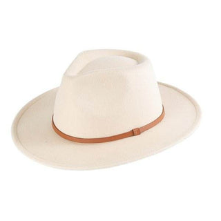 CLASSIC SUEDE FELT FEDORA HAT - Just Believe Boutique