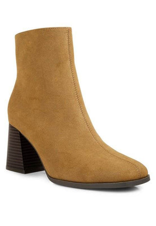 Cox Cut Out Block Heeled Chelsea Boots - Just Believe Boutique