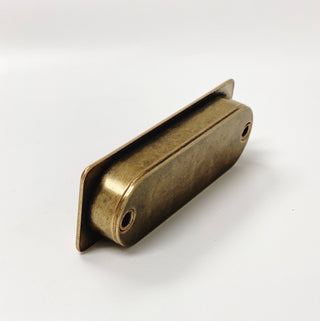 Industry Hardware - Recessed Antique Drawer Pulls - Closet Door and Drawer Handles