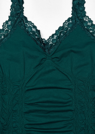 Lace Cami - Curvy Fit: Mauve