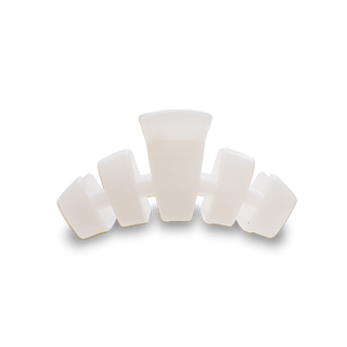 Classic Claw Hair Clip, Small – Coconut White TELETIES