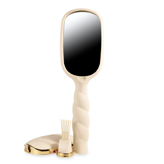 TELETIES Detangler Brush for Thick Hair in Tan