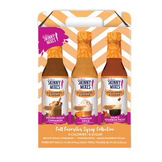 Jordan's Skinny Mixes - Fall Favorites Syrup Trio - Sugar Free Gift Set