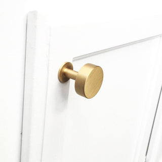 Industry Hardware - Lew's Square Bar Cabinet Knobs and Handles in Brushed Brass