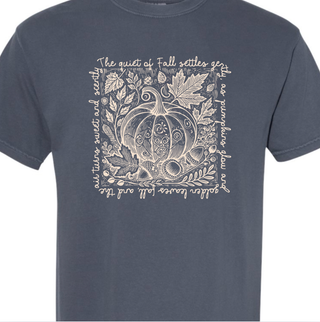 Kiki's Boutique - Retro Fall Pumpkin Comfort Color Tee