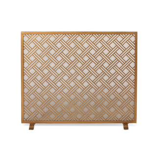 Park Hill Collection - Promo Cross Hatch Fire Screen