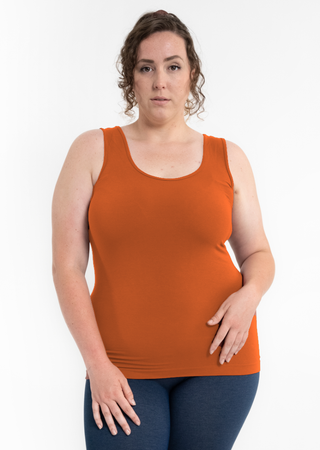 Reversible Tank - Curvy Fit: Spice