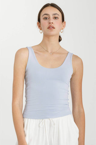 DOUBLE LINED TANKS - Just Believe Boutique