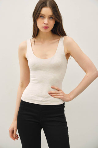 DOUBLE LINED TANKS - Just Believe Boutique