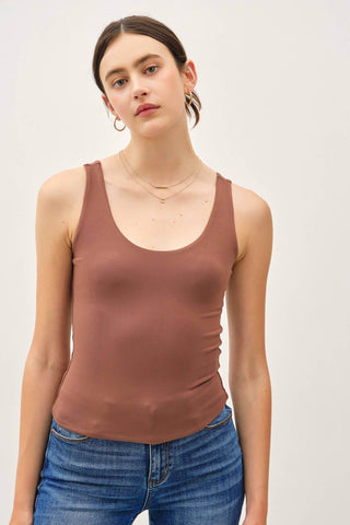 DOUBLE LINED TANKS - Just Believe Boutique